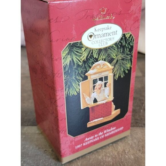Hallmark 1997 away to the window ornament Xmas decor - Picture 2 of 4